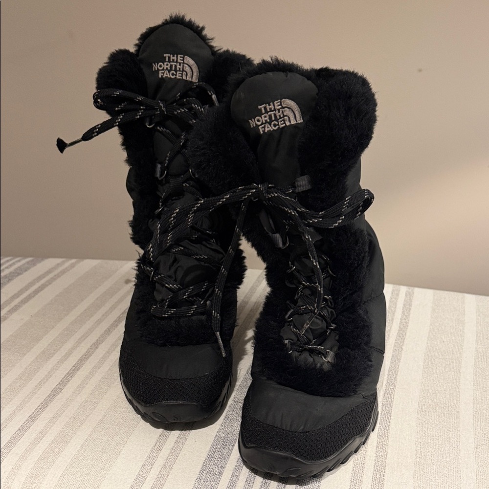 The North Face Black Insulated Boots